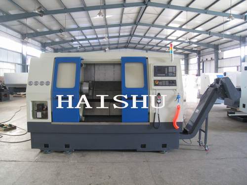 CNC550B-1斜床身數控車床出口越南